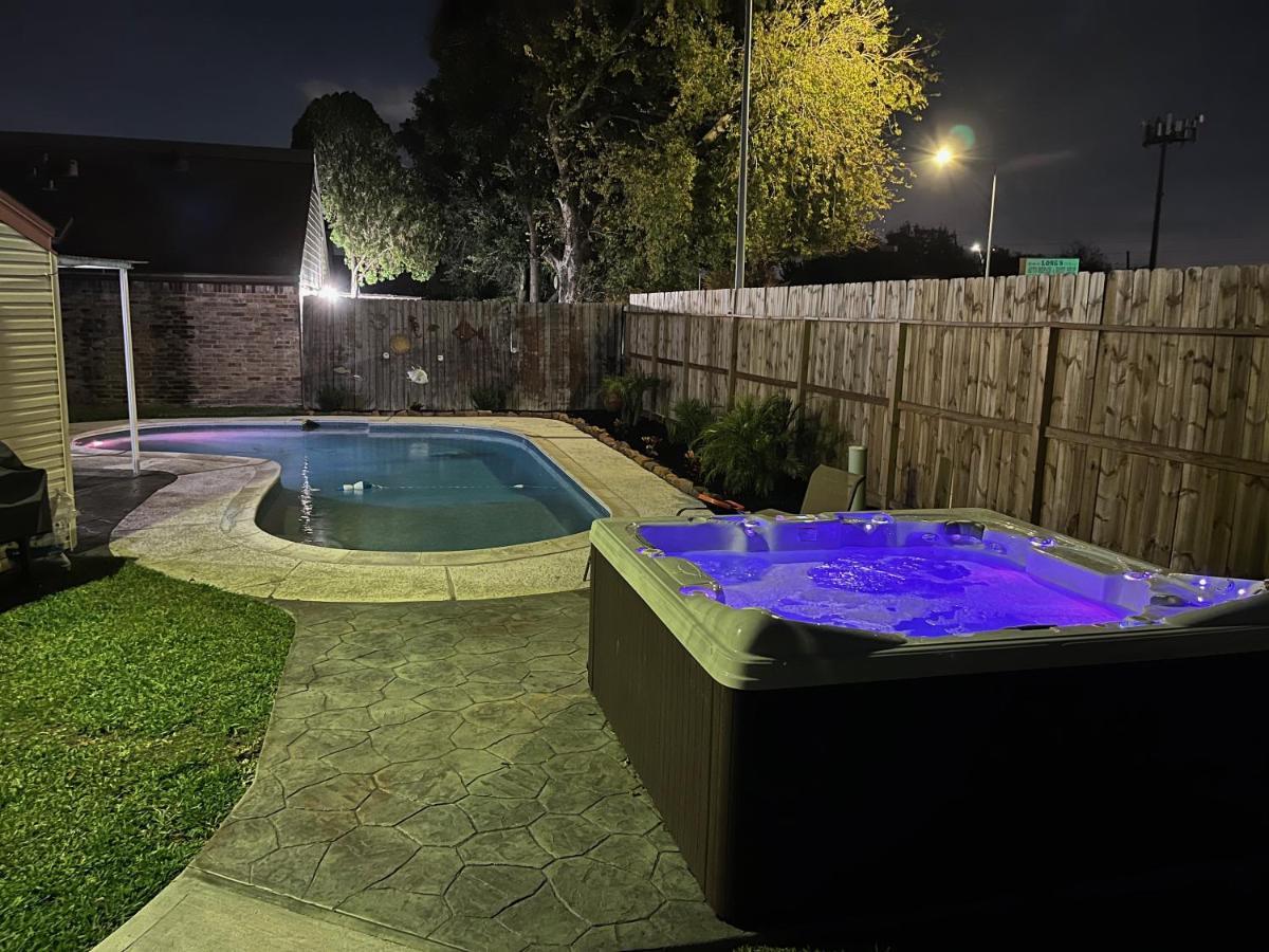 1976Houstongem Luminous Pvtpool & Hottub Dt20Mins For Lrg Families 6Beds 2Bath Villa Luaran gambar