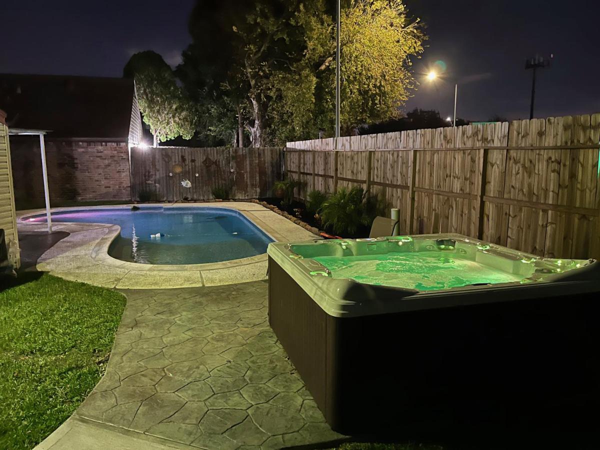 1976Houstongem Luminous Pvtpool & Hottub Dt20Mins For Lrg Families 6Beds 2Bath Villa Luaran gambar