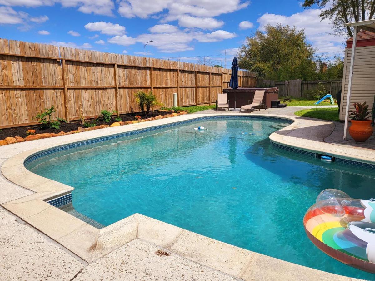 1976Houstongem Luminous Pvtpool & Hottub Dt20Mins For Lrg Families 6Beds 2Bath Villa Luaran gambar